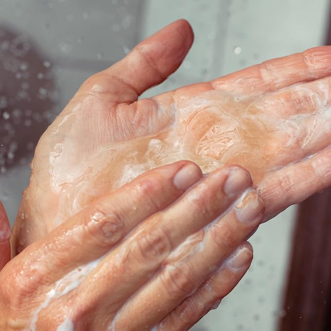 OSEA Undaria Cleansing Body Polish 10oz - Spa-Worthy AHA Body Exfoliator with Pumice and Seaweed