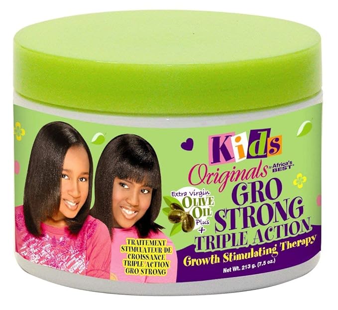 Africas Best Kids Orig Gro Strong Therapy 7.5 Ounce Jar (221ml)