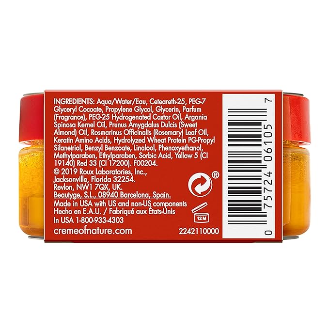 Creme of Nature with Argan Oil from Morocco Perfect Edges, 24 Hour Extra Hold with Moisture & Exotic Shine, 2.25 Ounce (Pack of 1)