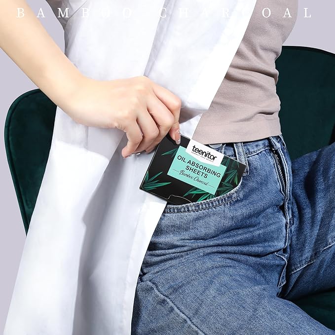 Teenitor 800 Counts Oil Blotting Papers for Face, Large 10cmx7cm