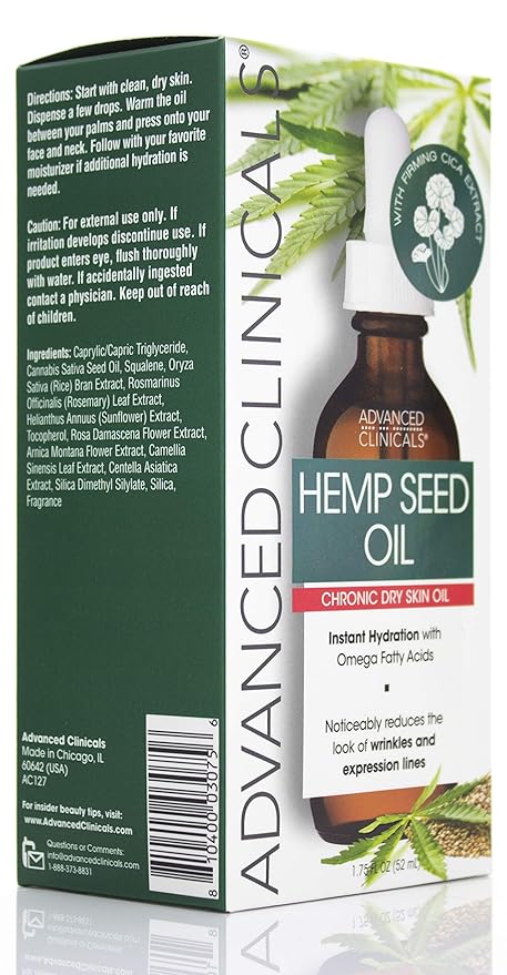 Advanced clinicals hemp seed oil