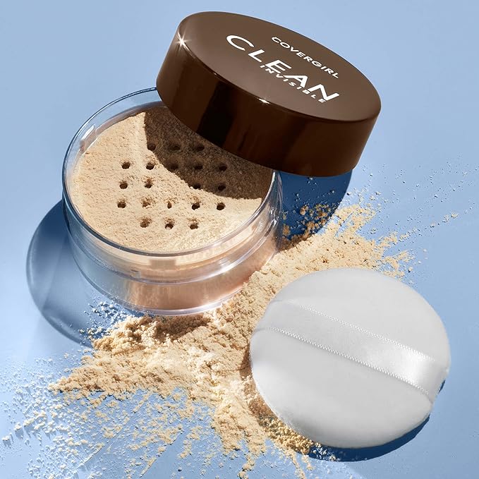 COVERGIRL Clean Invisible Loose Powder - Loose Powder, of 2) 20g