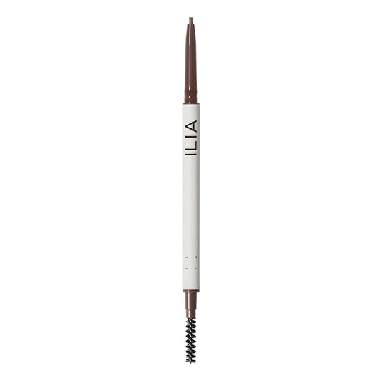 ILIA - In Full Micro-Tip Brow Pencil | Non-Toxic, Vegan, Cruelty-Free, Clean Makeup (Soft Brown)