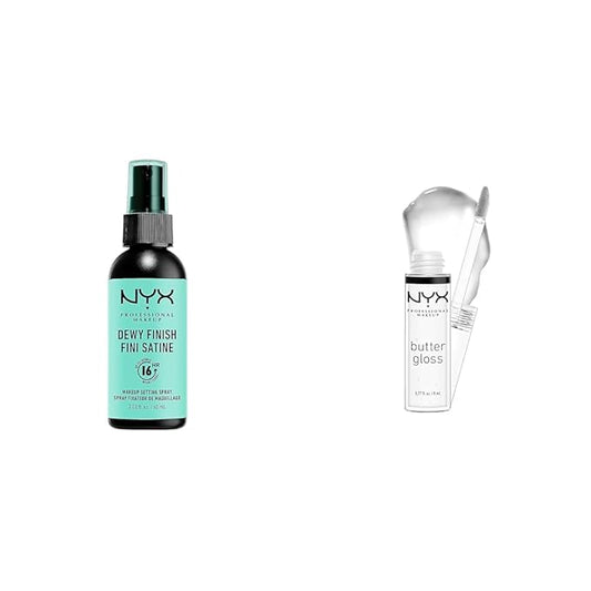 NYX PROFESSIONAL MAKEUP Makeup Setting Spray - Dewy Glass (Clear)