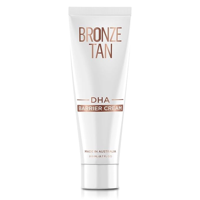 Bronze Tan DHA Spray Tan Barrier Cream - Barrier Cream for Spray Tanning - Essential for Spray Tan Salons - Barrier Cream Spray Tan Hydrates & Shields Skin - Prevent Over-Absorption & Uneven Tan 200ml