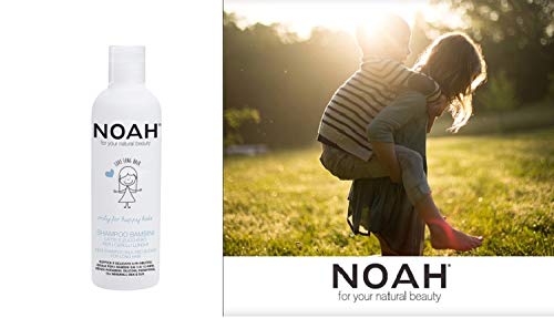 Kids Organic Detangling Shampoo - Milk Protein & Sugar for Smooth Hair, Sulfate-Free, Gentle & Hydrating, 8.5 fl.oz