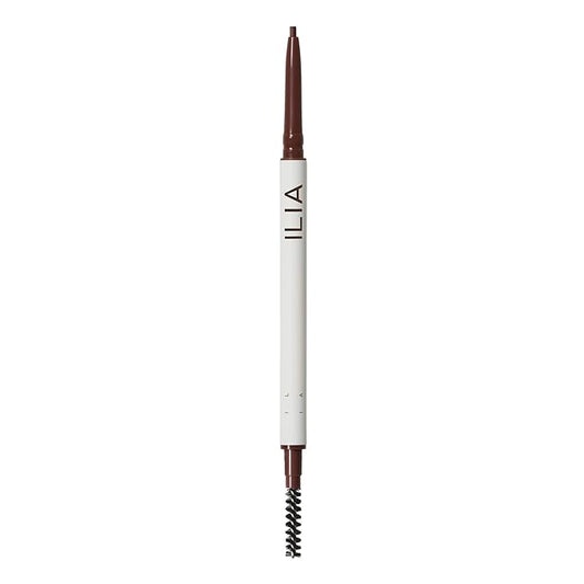 ILIA - In Full Micro-Tip Brow Pencil | Non-Toxic, Vegan, Cruelty-Free, Clean Makeup (Auburn Brown)