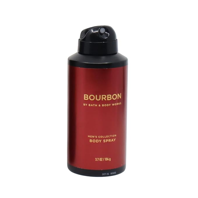 Bath & Body Works Bourbon Body Spray 3.7oz – Gift Pack for Holiday - Men’s Collection – Lot of 2