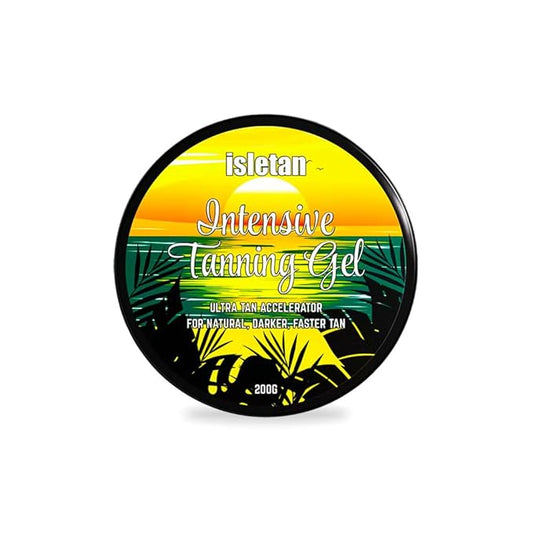 intensive tanning gel mango, tanning gel for outdoor sun & tanning bed, 200g