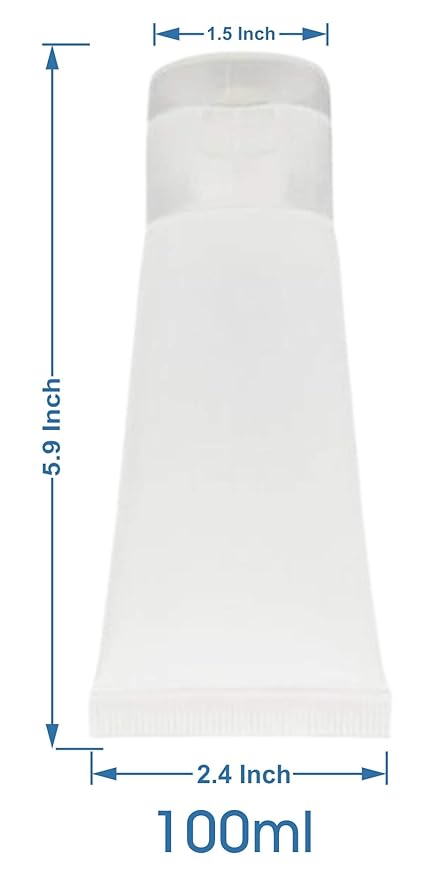 (24pcs per pack) 100ml CLEAR Empty