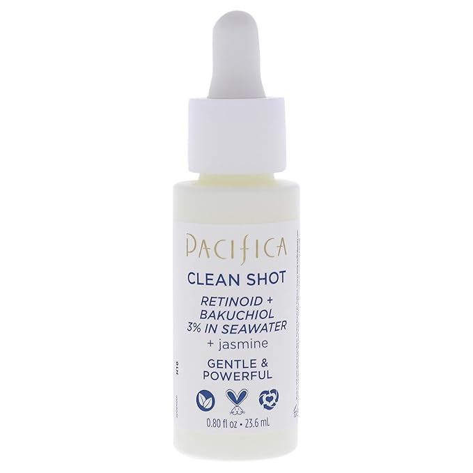 Pacifica Clean Shot Retinoid and Bakuchiol 3 Percent 0.8 oz