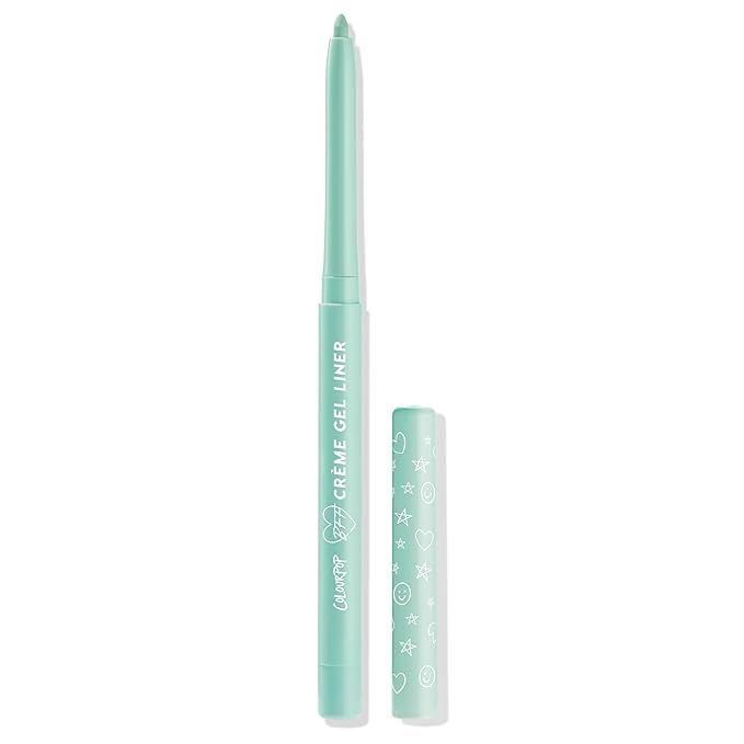 ColourPop BFF Crème Gel Liner - Waterproof Gel Eyeliner Pen with a High-Pigment & Buildable Formula - Colored Eyeliner with 18-Hour Wear - IceBreaker (0.01 oz)