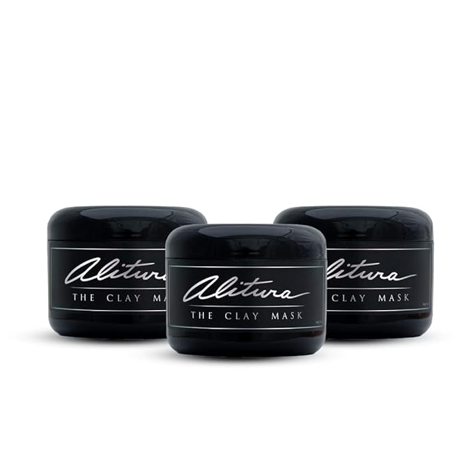 Alitura 3-PK Clay Face Mask Skin Care – Pearl Powder