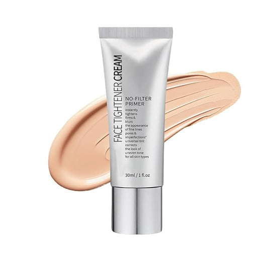 Face Tightener No-Filter Primer,Instant Face Tightener No-Filter Primer,Face Skin Types（1PCS)
