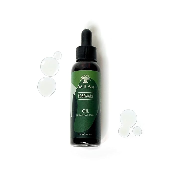 As I Am Rosemary Oil - 2 oz - Hair Density Serum - with Melatonin & Biotin - Vegan & Cruelty Free