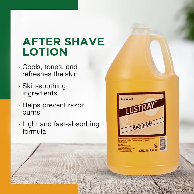 Clubman Lustray Bay Rum After Shave, 1 Gallon