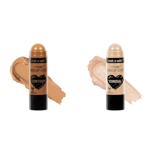 wet n wild MegaGlo Makeup Stick Conceal Contour Cheek Color 1.1oz