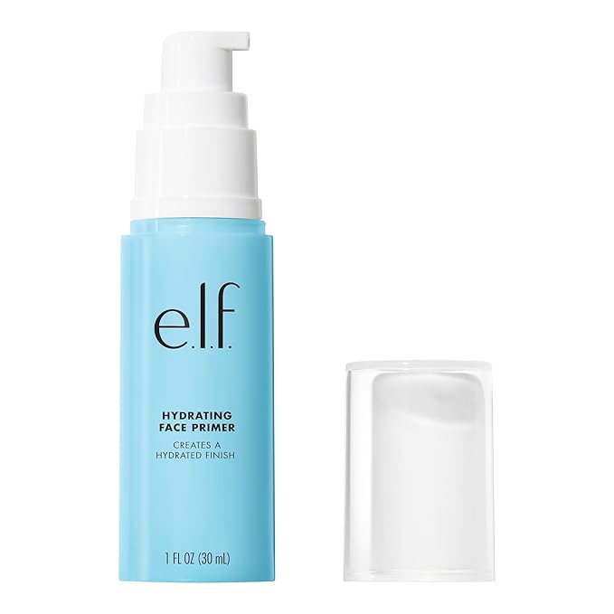 e.l.f. Hydrating Face Primer, Makeup Primer For Flawless, Cruelty-free, Large