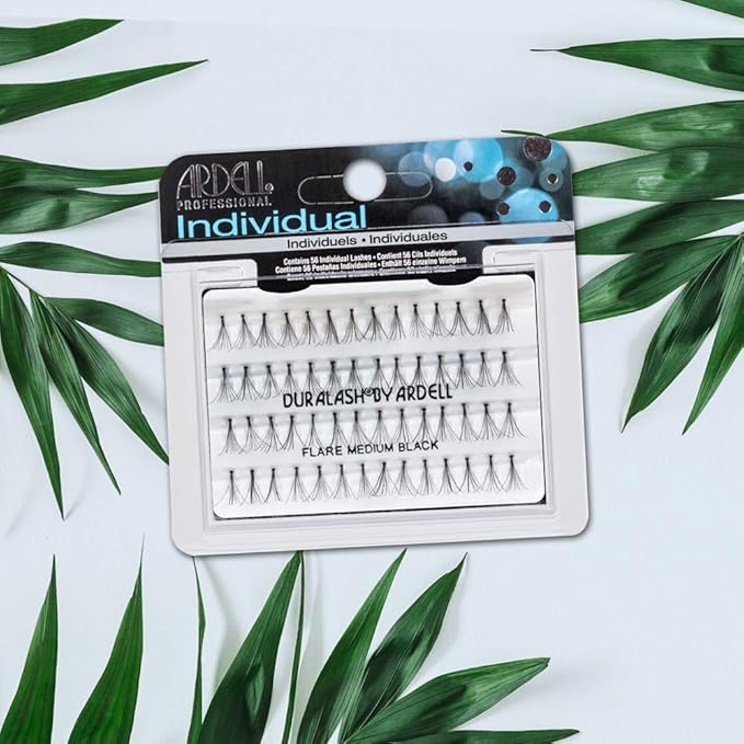 Ardell False Eyelashes Long Black, DIY Lash Clusters, Eyelash Extension Kit, 4 Pack