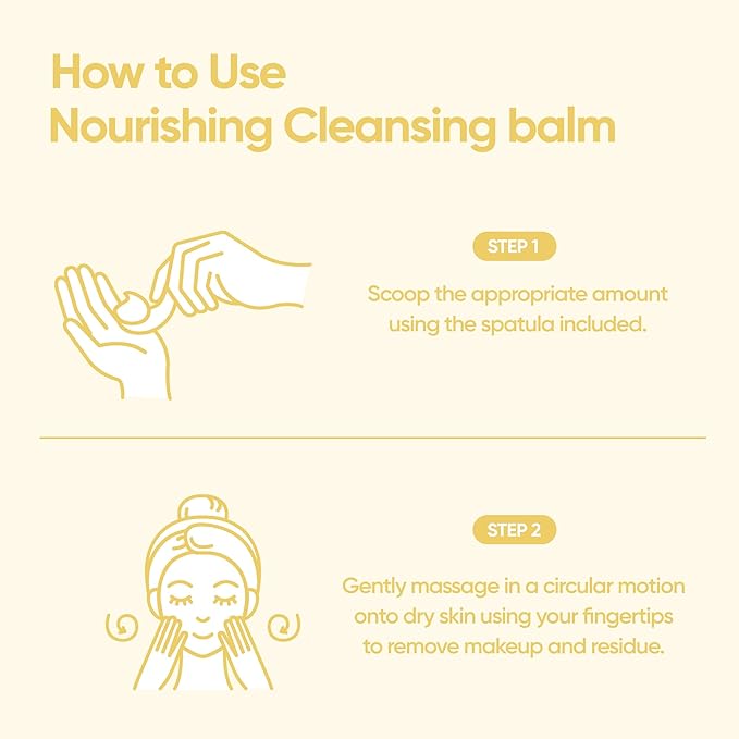 BANILA CO Clean it Zero Nourishing Cleansing Balm | Korean Makeup Remover for Dry Skin | Vegan | Cleansing Oil, Facial Cleanser Made with Ginseng Root & Soybean Peptide (100ml / 3.38 fl. oz)