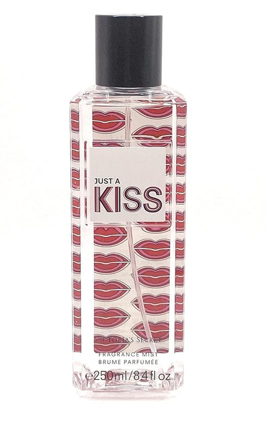 Victoria's Secret Just A Kiss Scented Fragrance Mist 8.4 Ounce Spray, 8.40 Fl Oz (Pack of 1)