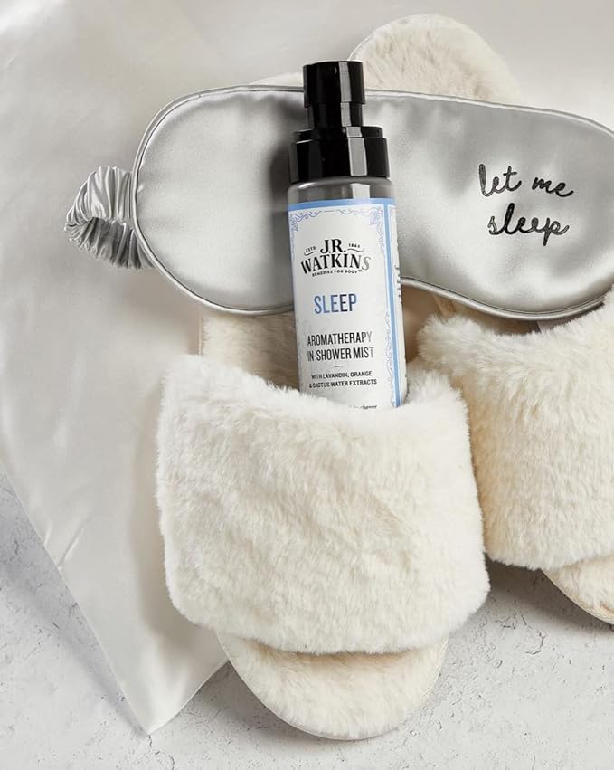 J.R. Watkins Sleep Aromatherapy in-Shower Mist, Natural Monoi & Sandalwood, 4 oz (Pack of 2)