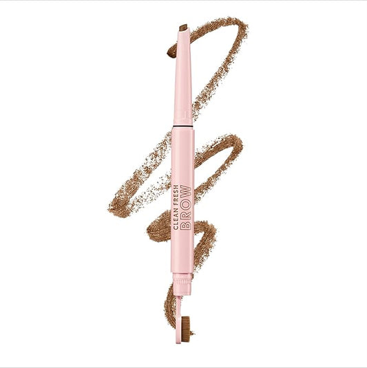 Covergirl Clean Fresh Brow Filler Pomade, 300 Auburn, Eyebrow Pencil, Ultra-Precise Tip, Creamy Formula, Highly Pigmented, Soft Matte Finish, Vegan Formula, 0.007oz