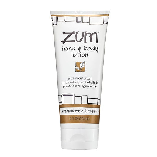 Zum Hand and Body Lotion - Frankincense & Myrrh - 6 fl oz