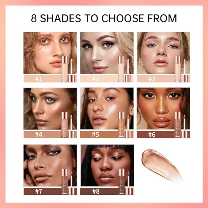 Halo Glow Liquid Face Filter, Complexion Booster For 1.06 OZ