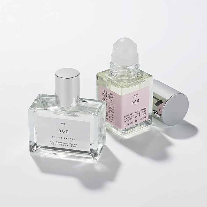 Le Monde Gourmand 000 Perfume Oil - 1 fl oz (30ml) - Woody and Fresh, Sophisticated, Warm Fragrance Notes