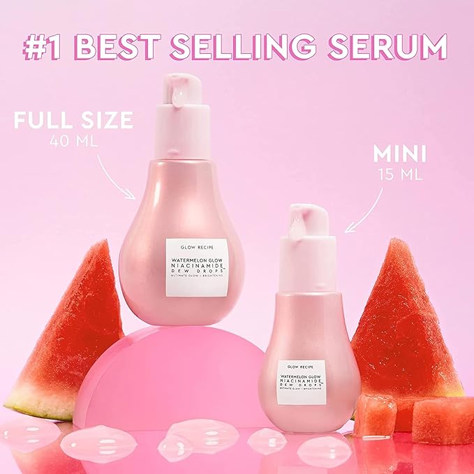 Glow Recipe Watermelon Glow Niacinamide Dew Drops Face Serums () 40ml