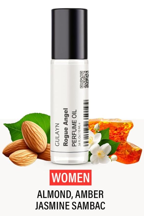 Rogue Angel Perfume Oil – Floral Woody Perfume Oil for Women, 10 ml Roll-On Inspired by Good Girl