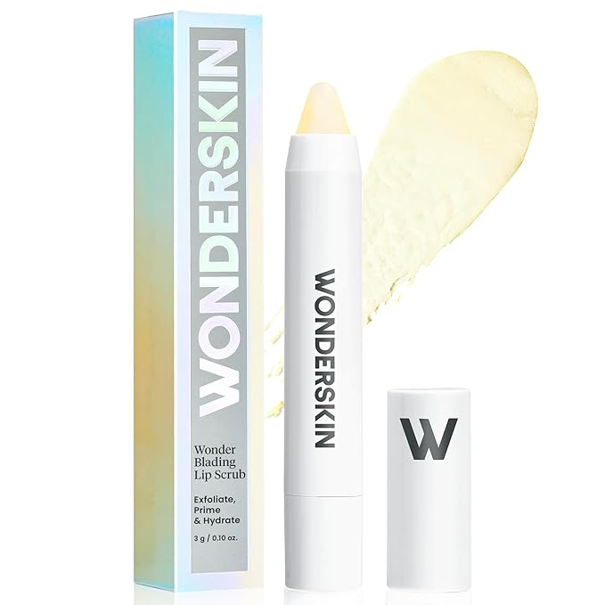 Wonderskin 3-in-1 Lip Scrub Exfoliator &