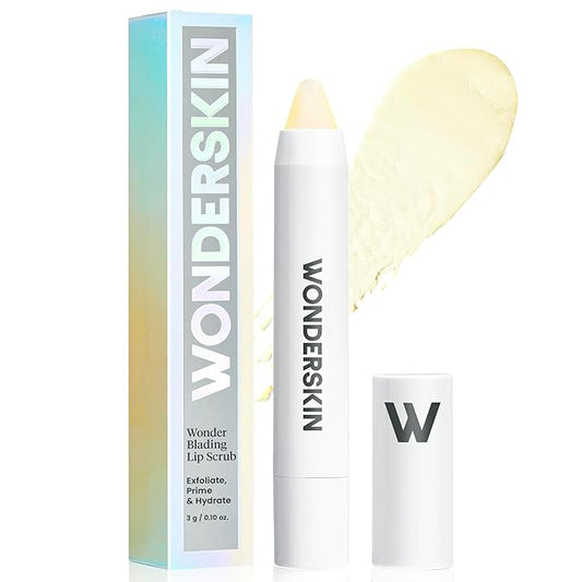 Wonderskin 3-in-1 Lip Scrub Exfoliator &