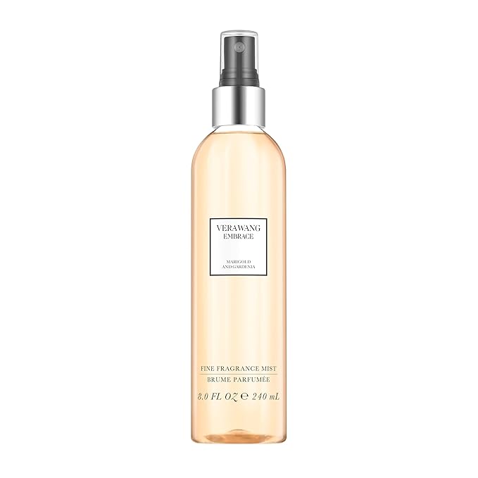 Vera Wang Embrace Merigold and Gardenia Body Mist 8.4 fl oz (Pack of 1), Notes of Melon, Gardenia, and Marigold, Women's Fragrance, Long Lasting, Everyday Fragrance