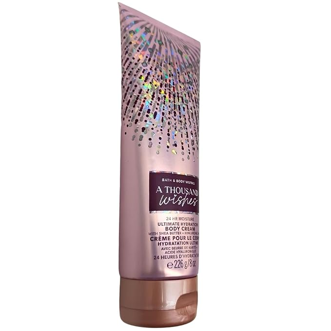 Bath & Body Works A Thousand Wishes Ultimate Hydration Body Cream, 8 Ounce