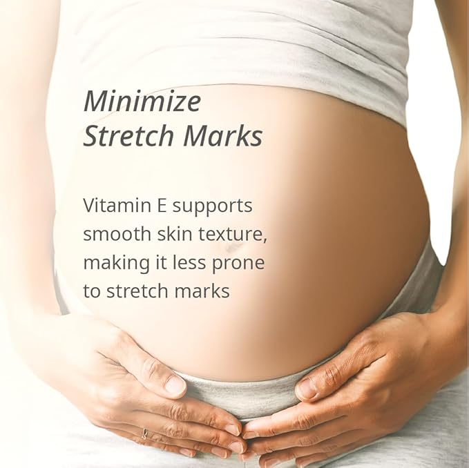 Minimal B Lotion - 8.11 Fl Oz - Pregnancy Safe, Maternity, Face and Body Moisturizer, Vitamin E, Non-Toxic, Unscented, Korean Clean Beauty Skin Care for Adults and Kids