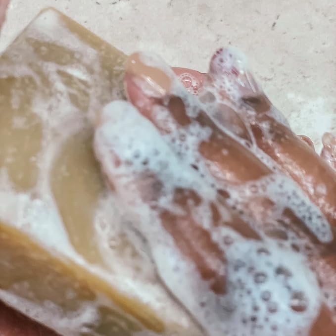 Little Seed Farm Organic Goat’s Milk Soap – 3 Pack of Rosemary Mint Exfoliating Body Bars – Natural, Handmade, Cruelty Free – Energizing and Toning Scrub – Suitable for Sensitive Skin, Net Wt. 4.75oz