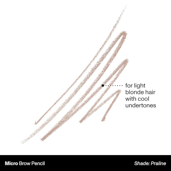 Morphe Micro Dual Eyebrow Pencil - Dual-Ended Brow Pencil Featuring a Retractable, Ultra-Precise, Pointed Tip - Richly Pigmented, Smooth-Gliding, Long-Lasting Wax Formula - Praline (0.003 oz)