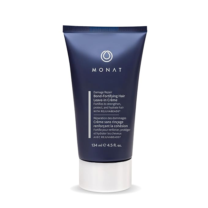 MONAT Damage Repair Bond-Fortifying Hair Crème – Leave-in Crème Conditioner Refreshing Neroli and Orange Flower Fragrance – Enhances Shine and Texture – No Frizz in Humid Conditions