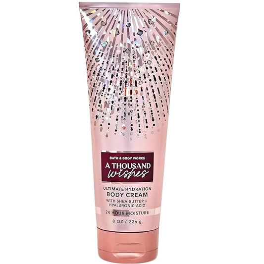 Bath & Body Works A Thousand Wishes Ultimate Hydration Body Cream, 8 Ounce