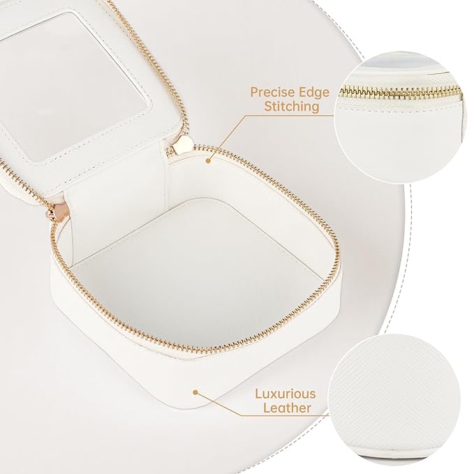 Clear makeup bag, small makeup