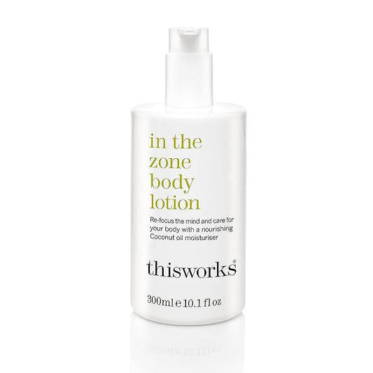 THISWORKS In The Zone Body Lotion, Natural Therapeutic Lotion, 300ml, 10.1 fl. oz
