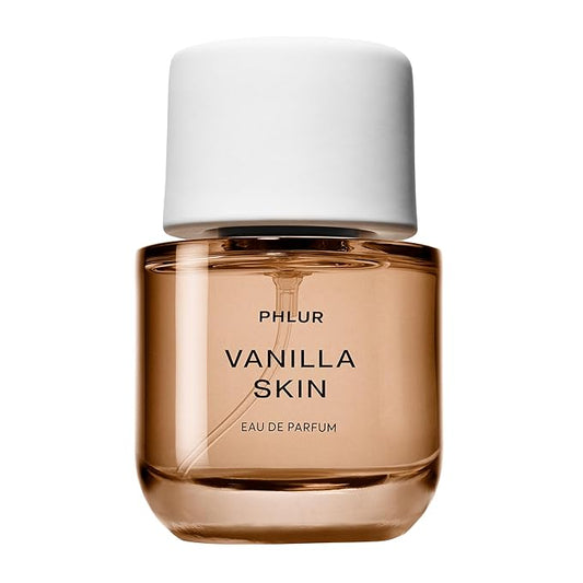PHLUR Vanilla Skin Eau de Parfum - Full Size Perfume Spray for Women & Men Fragrance - Vanilla Perfume with Pink Pepper, Cashmere Wood & Sandalwood (50mL)