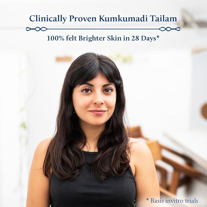 Blue Nectar Saffron & Manjish Oil - Original Kumkumadi Oil for Face | Ancient Glow Serum Face Moisturizer for Glowing Skin | Plant-Based Collagen Booster for Women & Men (26 Herbs, 1Fl Oz)