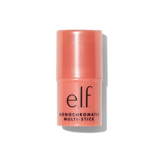e.l.f. Monochromatic Multi Stick, Travel-Sized Luxuriously Creamy & Glimmering Guava