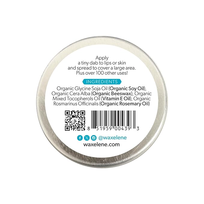 Waxelene Original Aerated Lip Balm Tin Multipurpose