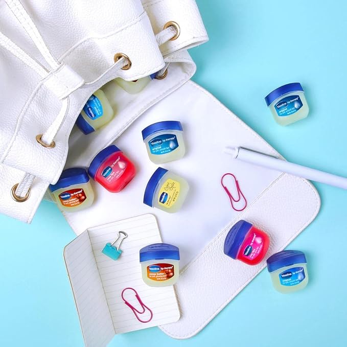 Vaseline Lip Therapy Creme Brulee Mini, Oz