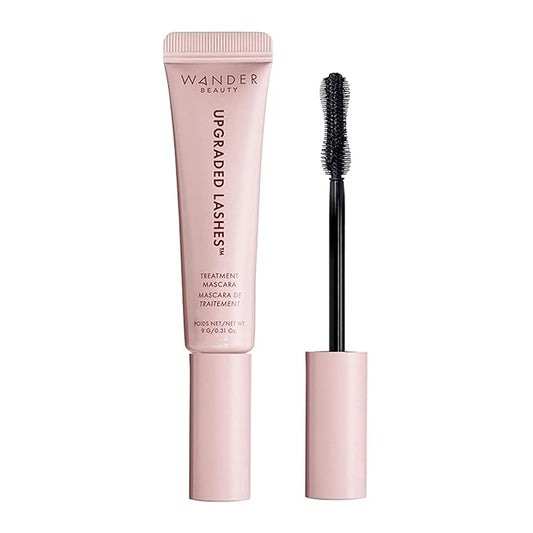 Wander Beauty Upgraded Lashes Thickening Mascara - Lengthening & Thickening Mascara Treatment For Fuller Lashes- Black Mascara With Provitamin B5 & Castor Oil Conditions & Promotes Growth - 0.31 fl oz
