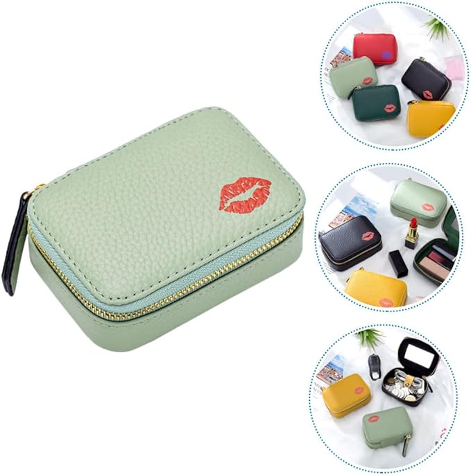 Mobestech Cosmetic Bag Lipsticks Pouch Lipstick Travel Case Bag
